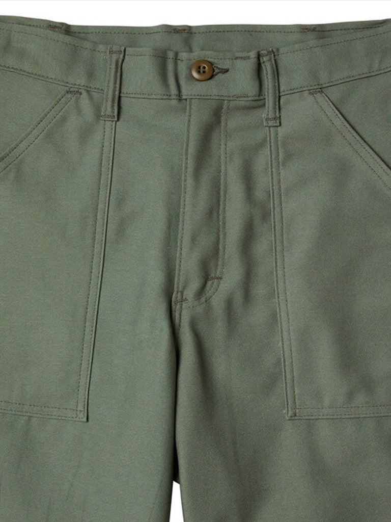 Tapered Fatigue Pant Olive Sateen